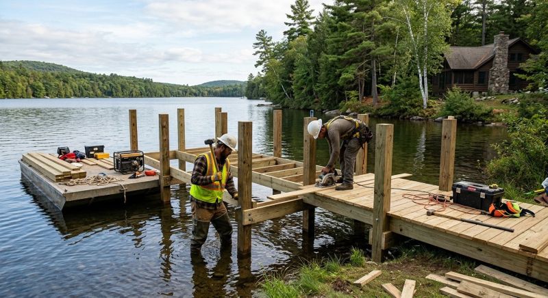 Water Dock Installation in Kansas City, KS